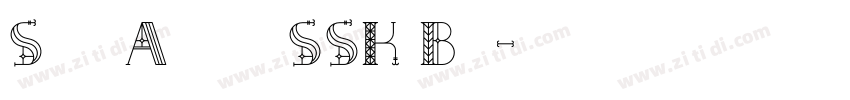 SouthArabianSSK Bol字体转换